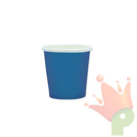 BICCHIERI 80CC ECOLOR BLU 25PZ