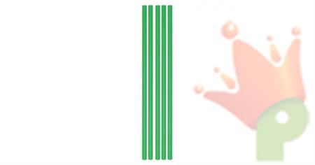CANNUCCE ECOLOR IN CARTA D. 0,5 VERDI H. 20CM 50PZ