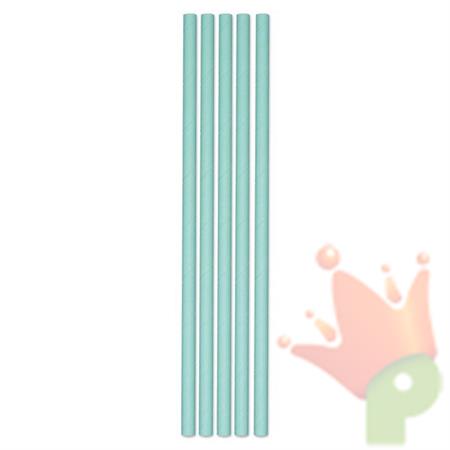 CANNUCCE ECOLOR IN CARTA D. 0,5 ACQUA MARINA H. 20CM 50PZ