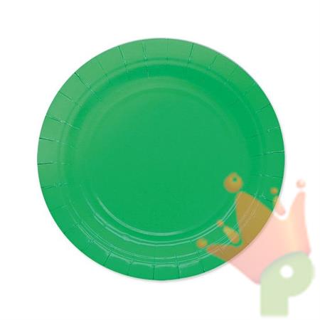 PIATTI 18CM ECOLOR VERDI 25PZ