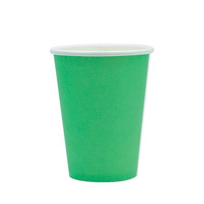 BICCHIERI 200CC ECOLOR VERDI 25PZ