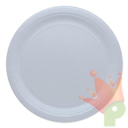PIATTI 24CM ECOLOR BIANCO 25PZ