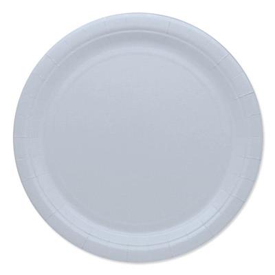 PIATTI 24CM ECOLOR BIANCO 25PZ