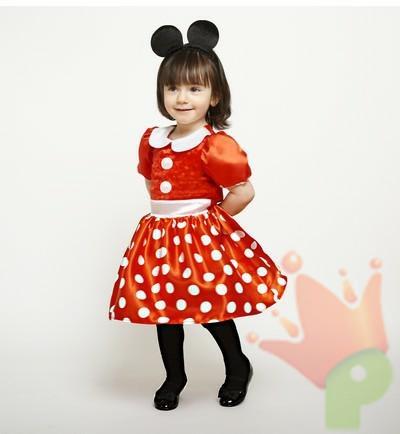 COSTUME MINNIE ROSSA TG. 1 2 ANNI 1 2 ANNI Party Store