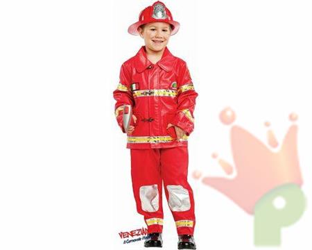 COSTUME VIGILE DEL FUOCO  S/7 M/8 L/9 XL/10