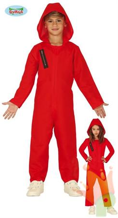 COSTUME TUTA ROSSA LA CASA DI CARTA TG. 12-14 ANNI