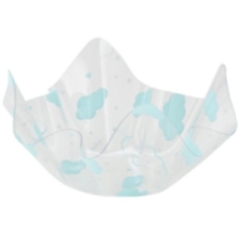 CONTENITORE PET NUVOLETTE AZZURRE 13X7CM