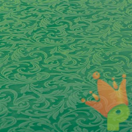 TOVAGLIA DAMASCATA 140X240CM VERDE