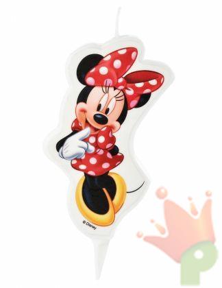 CANDELINA PIATTA SAGOMATA MINNIE