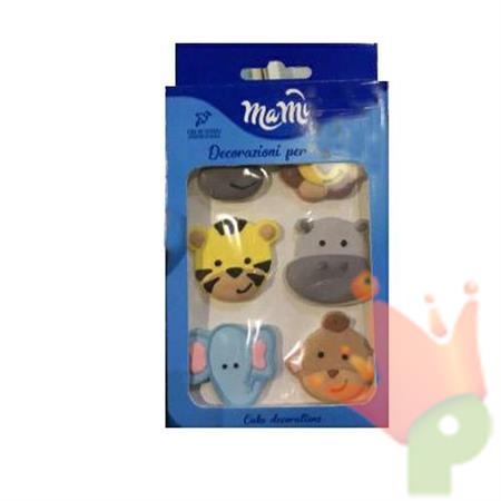 ANIMALETTI DELLA GIUNGLA 6PZ