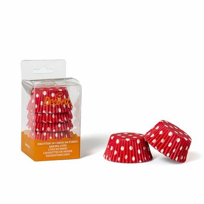 PIROTTINI 50X32MM POIS ROSSO 75PZ