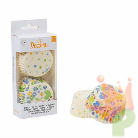 PIROTTINI 50X32MM BABY PARTY E POIS 36PZ
