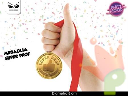 MEDAGLIA SUPER PROFESSORE