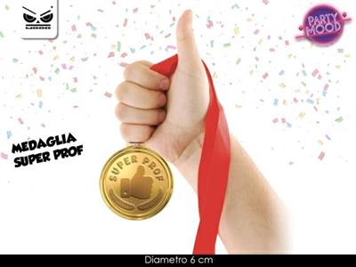 MEDAGLIA SUPER PROFESSORE