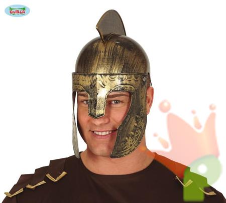 CASCO SPARTANO ORO BAMBINO