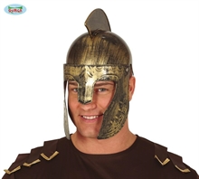 CASCO SPARTANO ORO BAMBINO