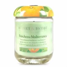 CANDELA HEART & HOME 340 G FRESCHEZZA MEDITERRANEA