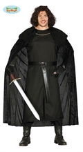 COSTUME GUARDIANO DELLA NOTTE JHON SNOW TG. M