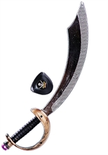 SPADA PIRATA CON BENDA 45CM