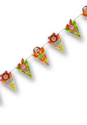 FESTONE BANDIERINE BUON COMPLEANNO 140CM