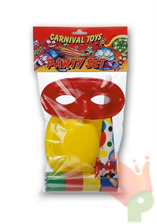 PARTY SET 1 CAPPELLINO 1 DOMINO 1 STELLA 1 TROMBA