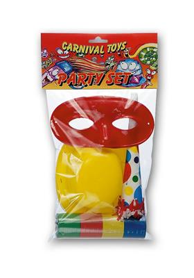 PARTY SET 1 CAPPELLINO 1 DOMINO 1 STELLA 1 TROMBA