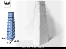 SCATOLA BIANCA 14X20XH.8CM