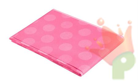 TOVAGLIE PIEGATE 140X240CM TNT 50GR POIS ORTENSIA
