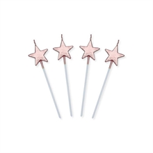 CANDELINE PICKS STELLE ROSE GOLD METAL 13CM