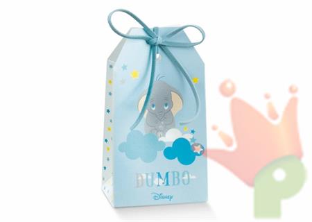 SCATOLINA TAG 55X35X100MM DUMBO AZZURRO 10PZ