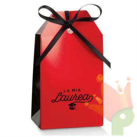 SCATOLINA TAG 55X35X100MM LA MIA LAUREA 10PZ