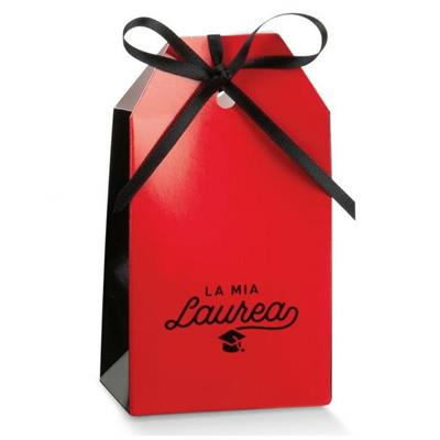 SCATOLINA TAG 55X35X100MM LA MIA LAUREA 10PZ