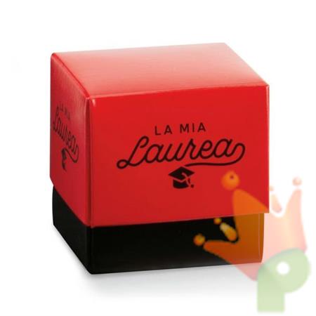 SCATOLINA FLEUR 50X50X50MM LA MIA LAUREA 10PZ
