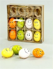 UOVA 6CM COLORATE DA APPENDERE 12PZ