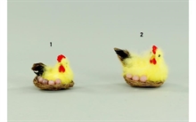 GALLINA CON NIDO E UOVA 4PZ N°1