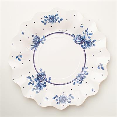 PIATTI 27CM ENGLISH ROSE 8PZ
