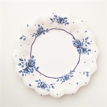 PIATTI FONDI 24CM ENGLISH ROSE 8PZ