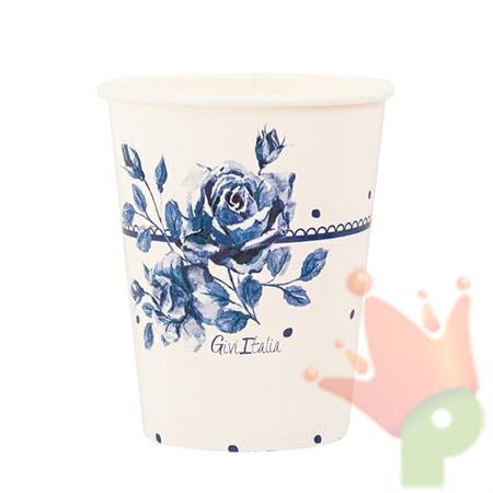 BICCHIERI 250CC ENGLISH ROSE 8PZ