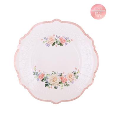 PIATTI 21CM WEDDING IN ROSE 8PZ