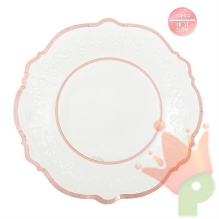 PIATTI 27CM ROSE GOLD 8PZ