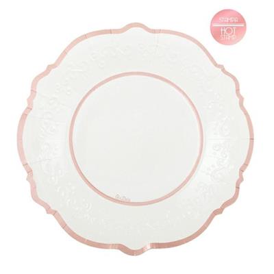 PIATTI 27CM ROSE GOLD 8PZ