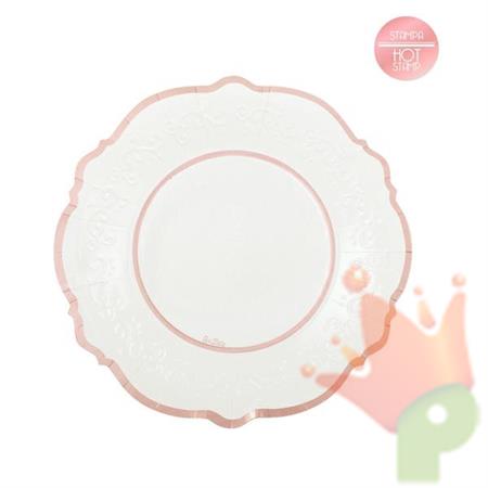 PIATTI 21CM ROSE GOLD 8PZ