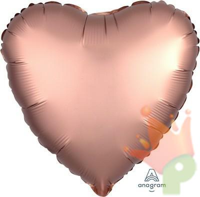 PALLONCINO MYLAR 17INCH 42CM ROSE GOLD