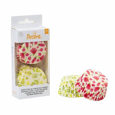 PIROTTINI 50X32MM FIORI ACQUERELLO 36PZ