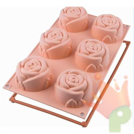 STAMPO IN SILICONE 7,6XH.4CM ROSA