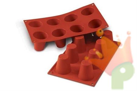 STAMPO IN SILICONE 5,5XH.6CM TERRACOTTA
