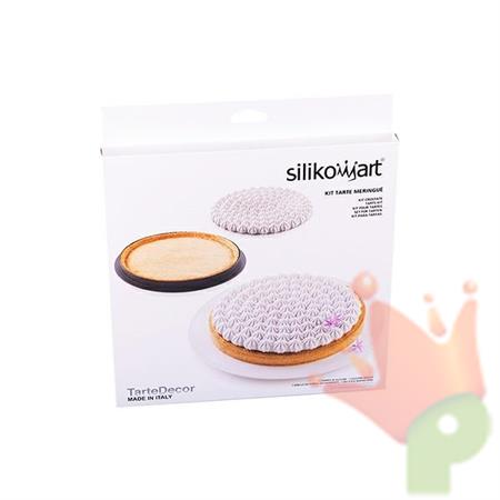 KIT TARTE MERINGUE' ANELLO + TAPPETO DECORATIVO IN SILICONE