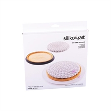 KIT TARTE MERINGUE' ANELLO + TAPPETO DECORATIVO IN SILICONE