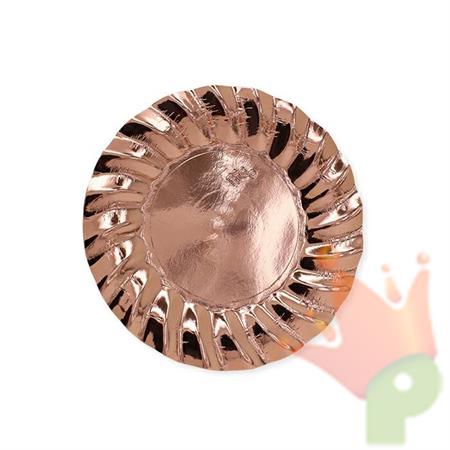PIATTI 20CM WAVY ROSE GOLD 8PZ