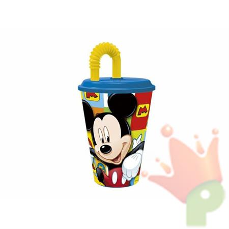 BICCHIERE CON CANNUCCIA 430ML TOPOLINO